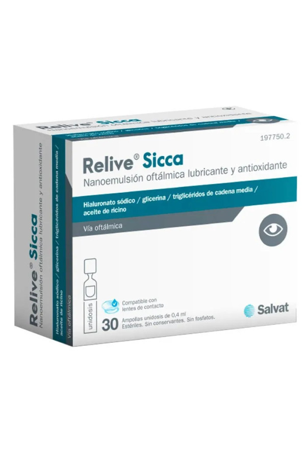 Relive Sicca 30 Ampoules
