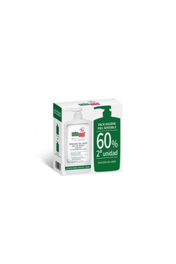 Sebamed Gel de Bain Émulsion Sans Savon 2 x 750ml