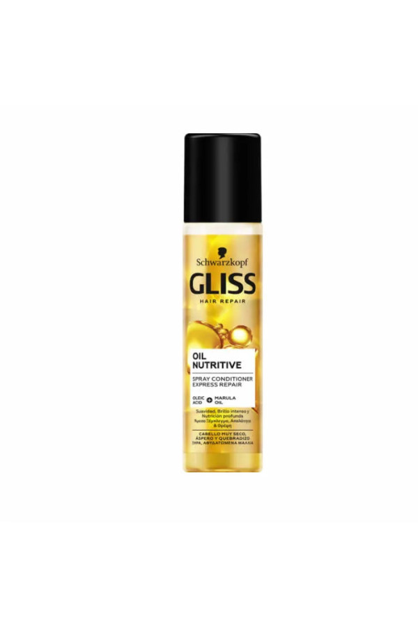 Schwarzkopf Gliss Oil Nutritive Spray Conditioner Express Repair 200ml