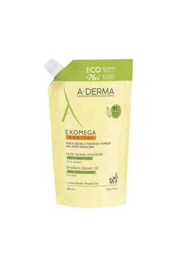 A-Derma Exomega Eco Recharge Huile Bain et Douche 500 ml