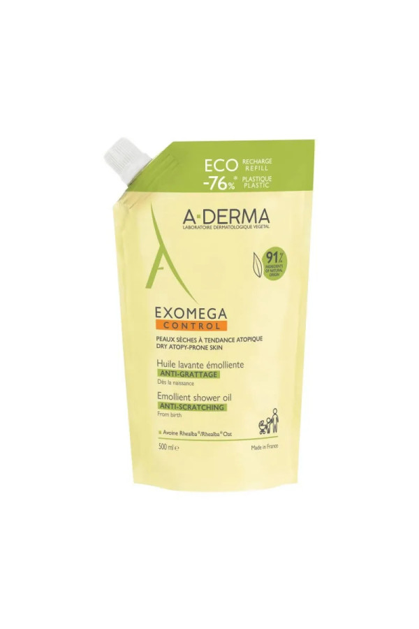 A-Derma Exomega Eco Recharge Huile Bain et Douche 500 ml