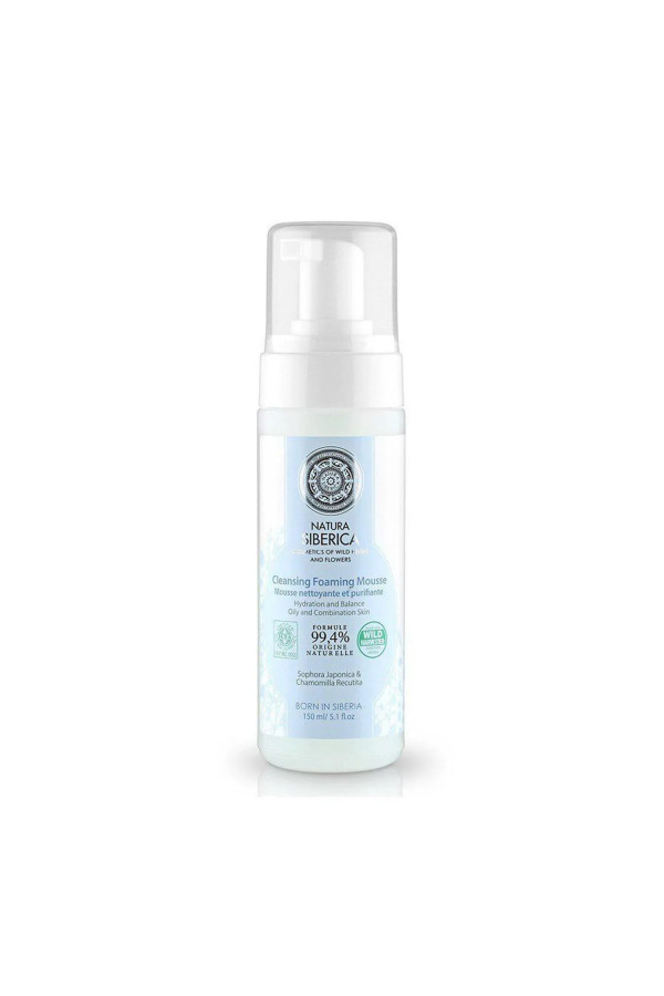 Natura Siberica Hidratacion y Equilibrio Mouse Limpiador Piel Grasa 170ml