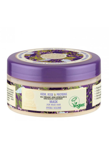 Natura Siberica Pino Rosa y Proteinas Mascarilla Capilar Cabello Debil 400ml