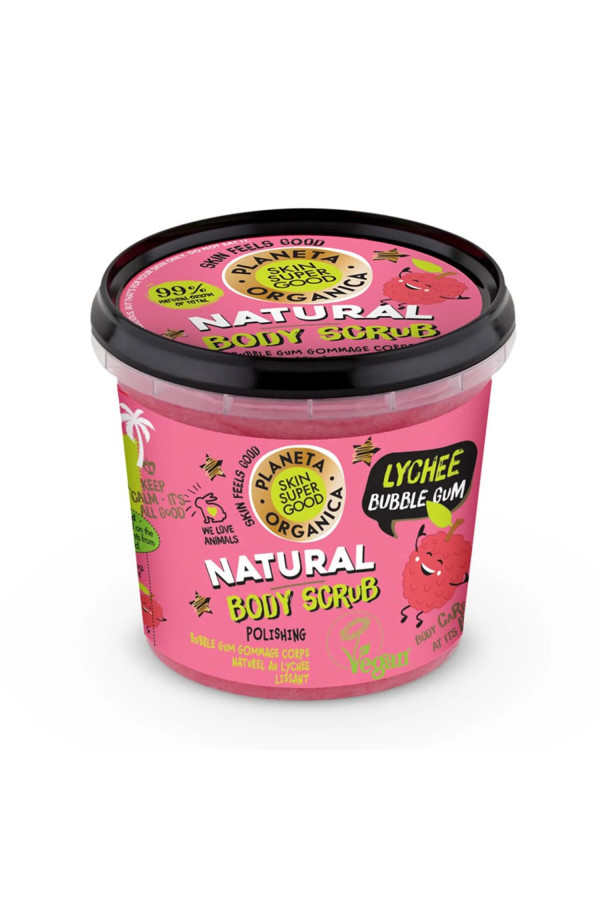 Natura Siberica Skin Super Good Natural Body Scrub Lychee Gum 360ml