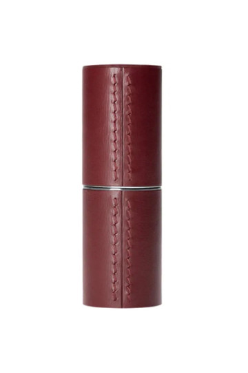 La Bouche Rouge Chocolate Leather Lipstick Case