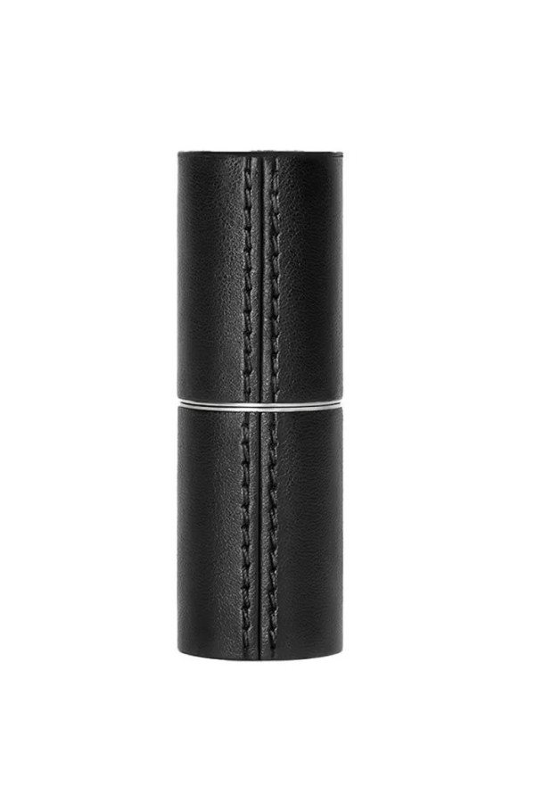 La Bouche Rouge Black Leather Lipstick Case