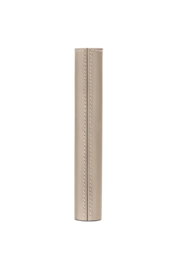 La Bouche Rouge Beige Leather Sleeve