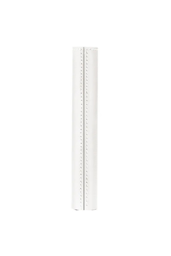 La Bouche Rouge White Leather Sleeve