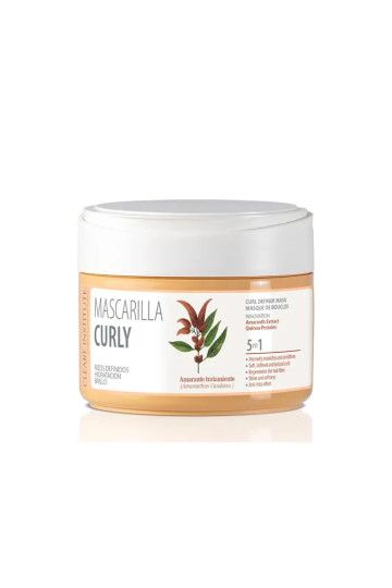 Clearé Institute Curly Curls Masque d'hydratation aux boucles définies et brillantes 300ml