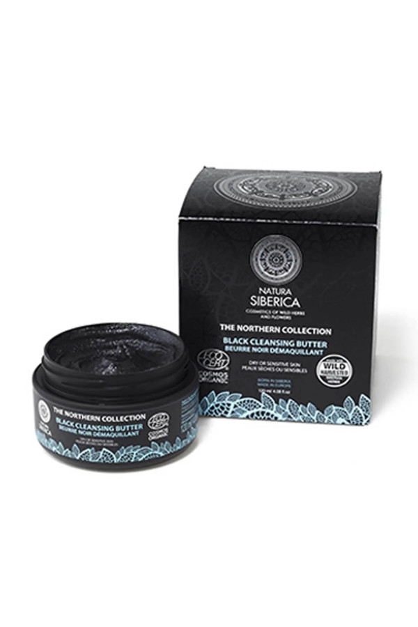 Natura Siberica The Northern Collection Manteca Limpiadora Black 120ml