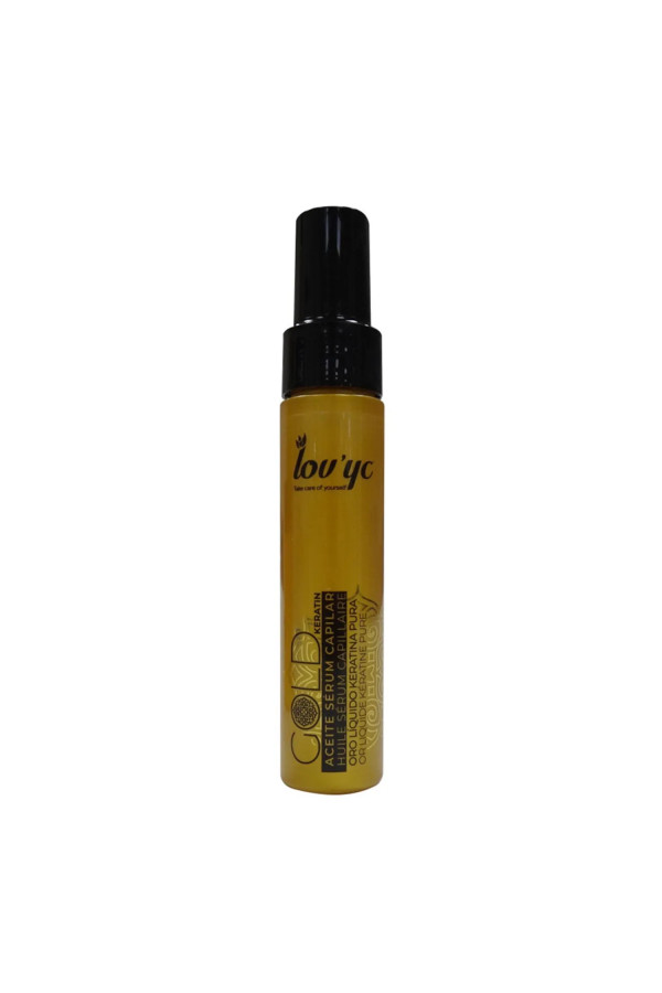 Elie Saab Lovyc Gold Aceite-Serum Capilar Keratina Pura Oro Liquido 60ml