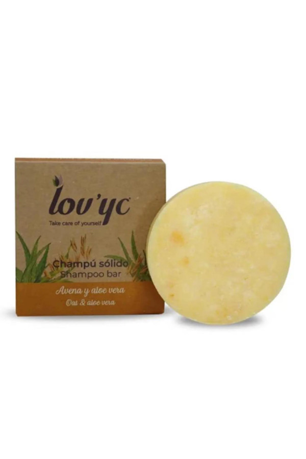 Elie Saab Lovyc Avena y Aloe Vera Champu Solido 50g