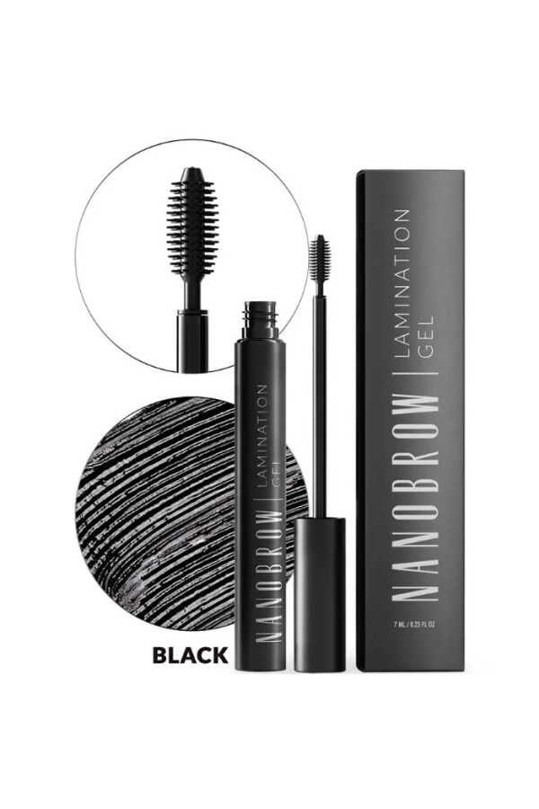 Nanobrow Lamination Gel Black 7ml