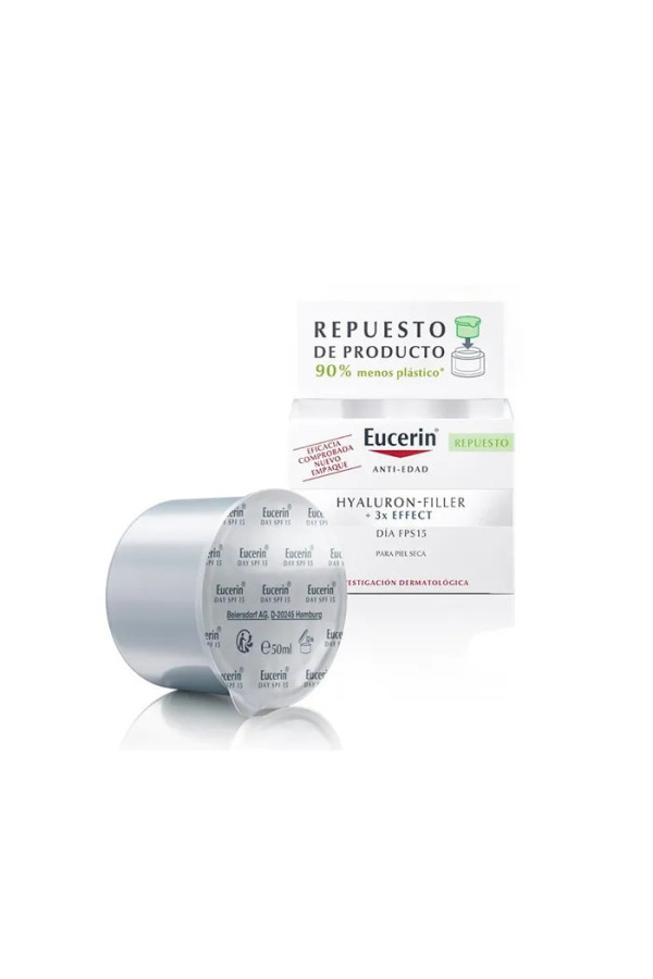 Eucerin Hyaluron Filler Day Dry Skin SPF15 Refill 50ml