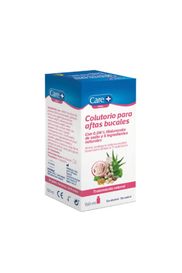 Soins+ Bouche Ulcères Aphteux Bain De Bouche 120ml