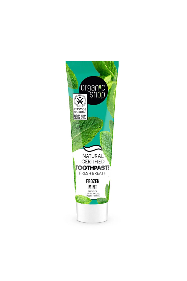 Organic Shop Frozen Mint Dentifrico Fresh Bearth 100g