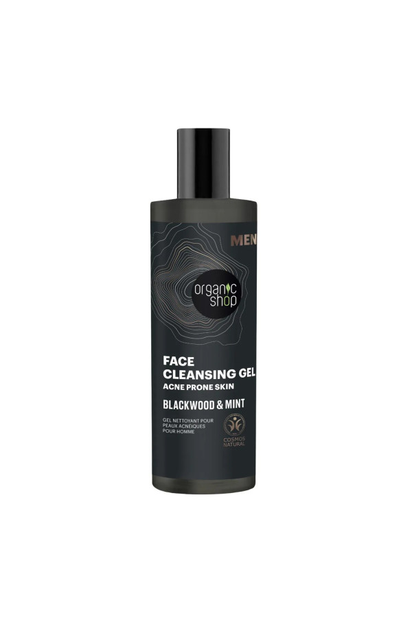 Organic Shop Men Blackwood Gel Limpiador Anti-Acne 200ml