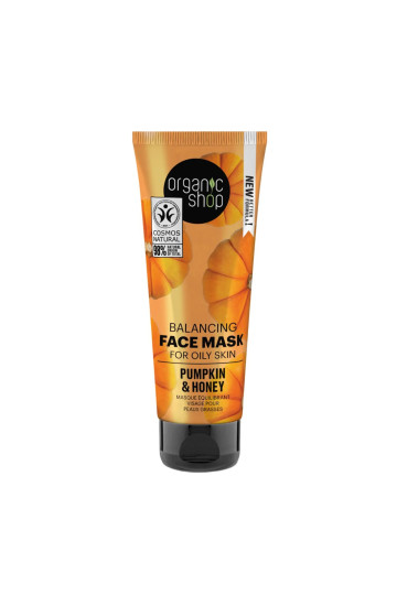 Organic Shop Pumpkin Mascarilla Facial Piel Grasa 75ml