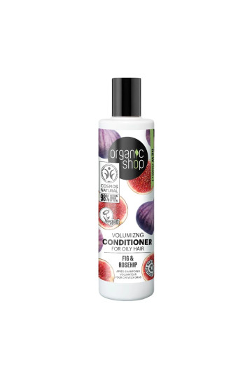 Organic Shop Fig Volumizing Acondicionador Cabello Graso 280ml