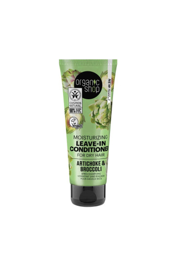 Organic Shop Artichoke Moisturizing Acondicionador Leave In Cabello Seco 280ml