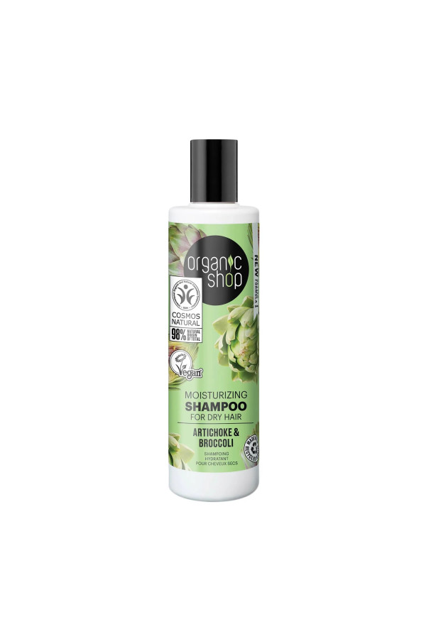 Organic Shop Artichoke Moisturizing Champu Cabello Seco 280ml