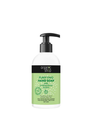 Organic Shop Anti-Bacterial Jabon De Manos Jabon De Manos Purificante 500ml