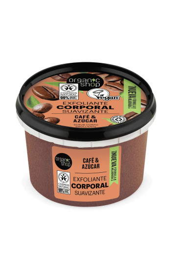 Organic Shop Cafe Exfoliante Corporal Brazilian Cofee 1un