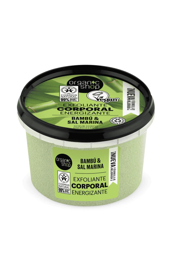Organic Shop Bambu Exfoliante Exfoliante Corporal Bambu Tropical 1un
