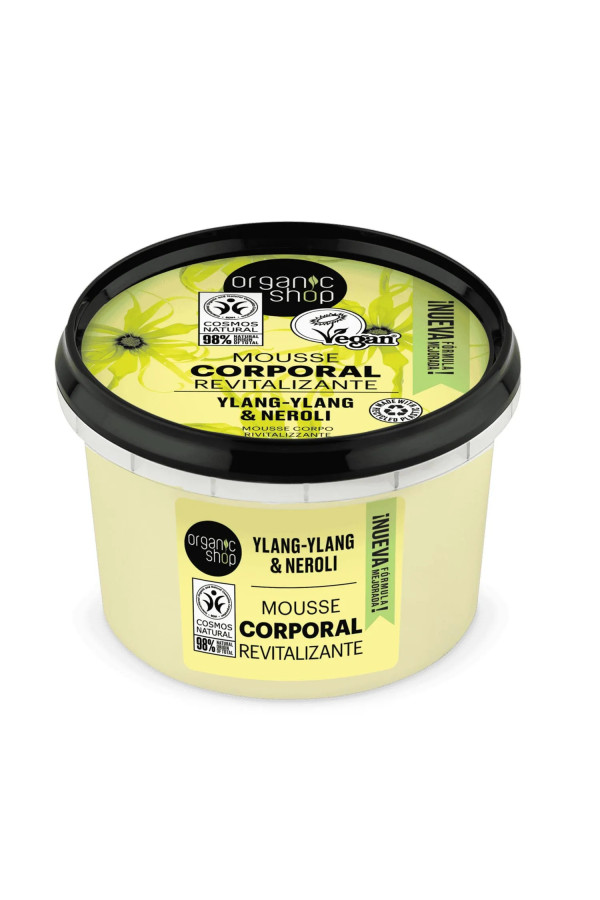 Organic Shop Ylang-Ylang Mousse Corporal Revitalizante 250ml