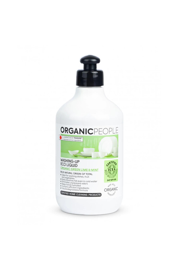 Organic People Lime y Mint Washing-Up Eco Liquid 200ml