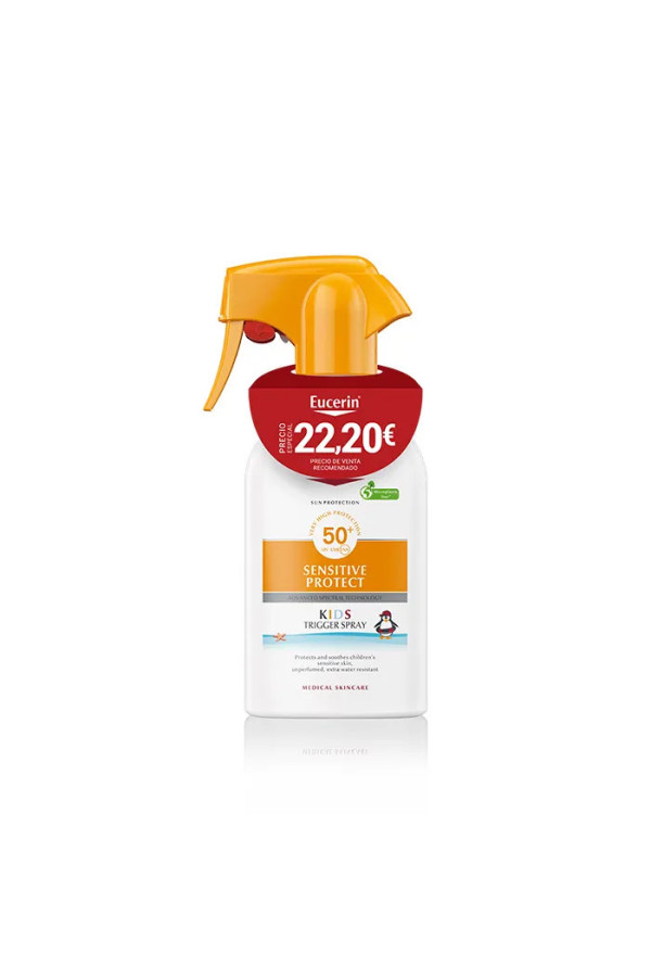 Eucerin Sun Sensitive Protection Kids Spray Spf50 250ml
