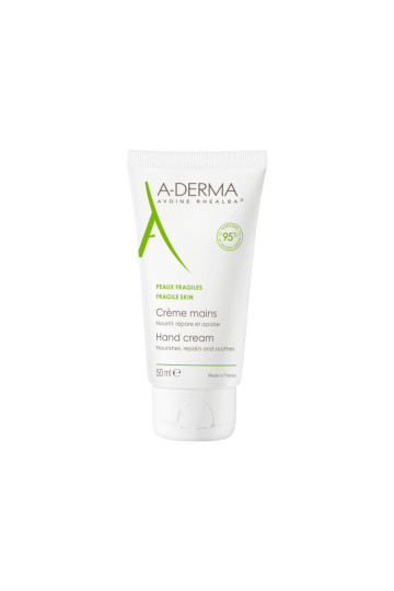 A-Derma Crème Hydratante Mains Et Ongles 50ml 