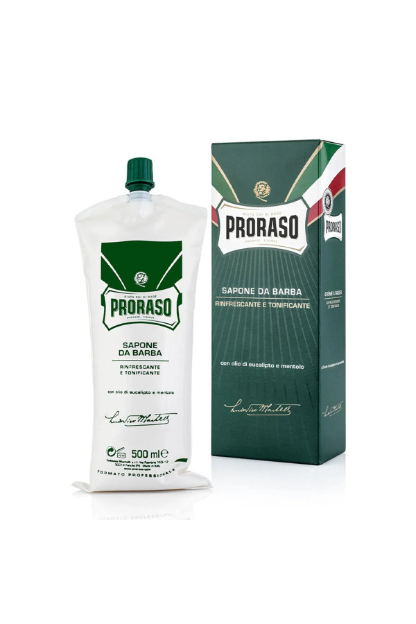 Proraso Profesional Crema De Afeitado Eucalipto-Mentol 500ml