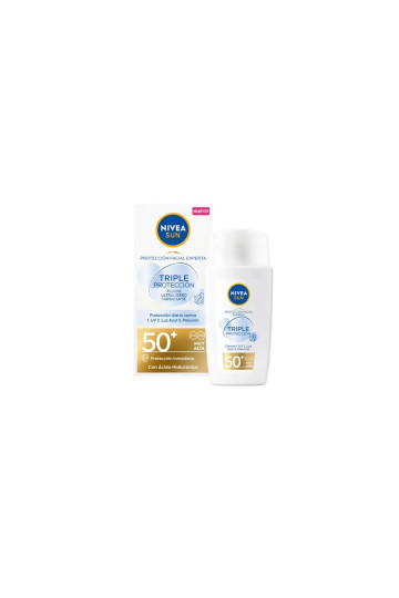 Nivea Sun Triple Proteccion Fluido Ultraligero Facial Spf50 40ml