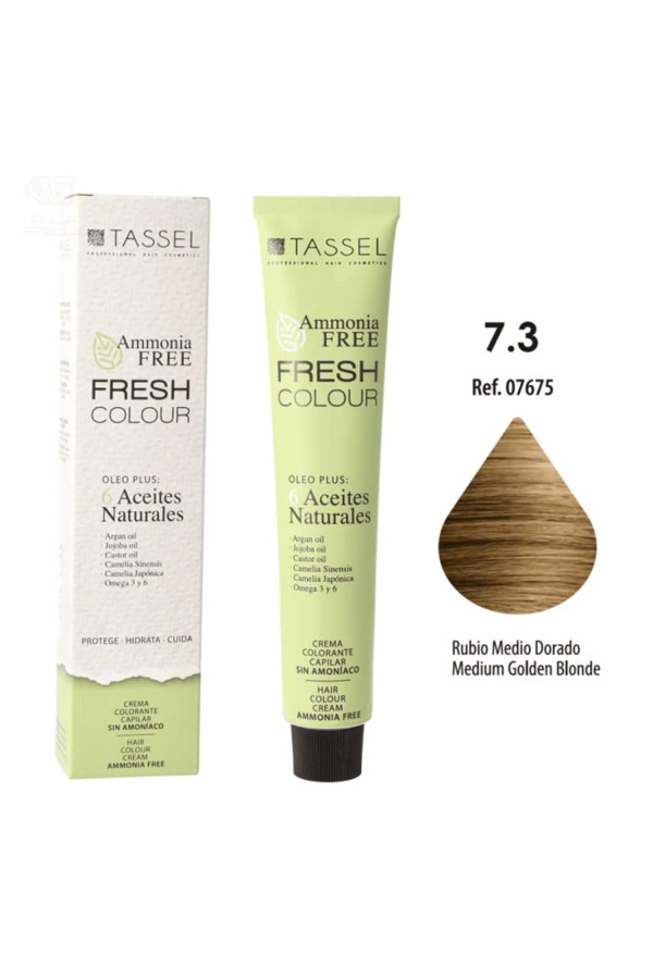 Eurostil Fresh Colour Crema Colorante Sin Amoniaco Rubio Medio 1un