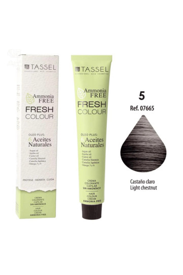 Eurostil Fresh Colour Crema Colorante Sin Amoniaco Castaño Claro 1un