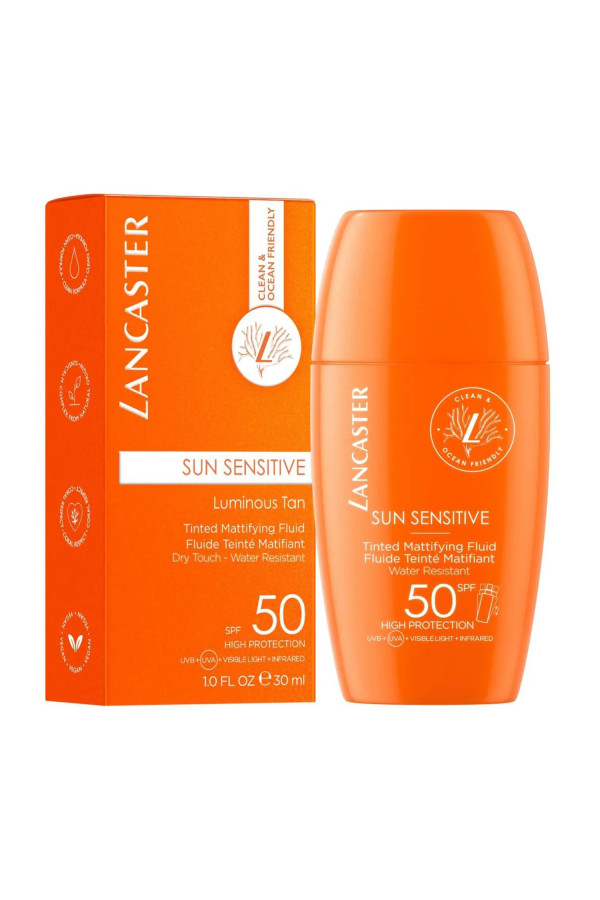 Lancaster Sun Sensitive Fluido Bronceador Luminoso Spf50 30ml