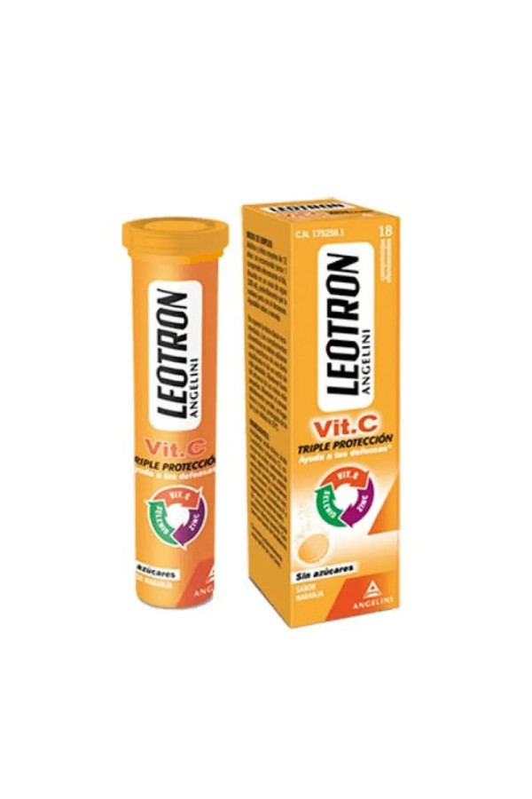 Leotron Vitamine C 18 Comprimés Effervescents