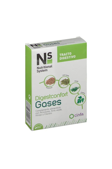 Ns ConfortDigestif Anti-Gaz 60 Comprimés