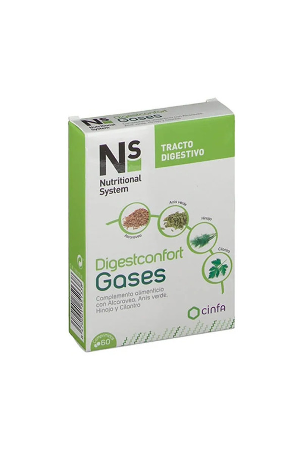 Ns ConfortDigestif Anti-Gaz 60 Comprimés