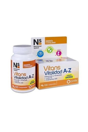 Ns Vitans Vitalité A-Z 100 Comprimés