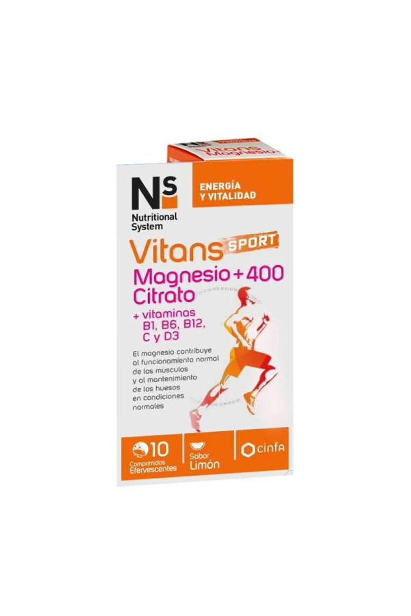 Ns Vitans Magnésium+ 400 Citrate