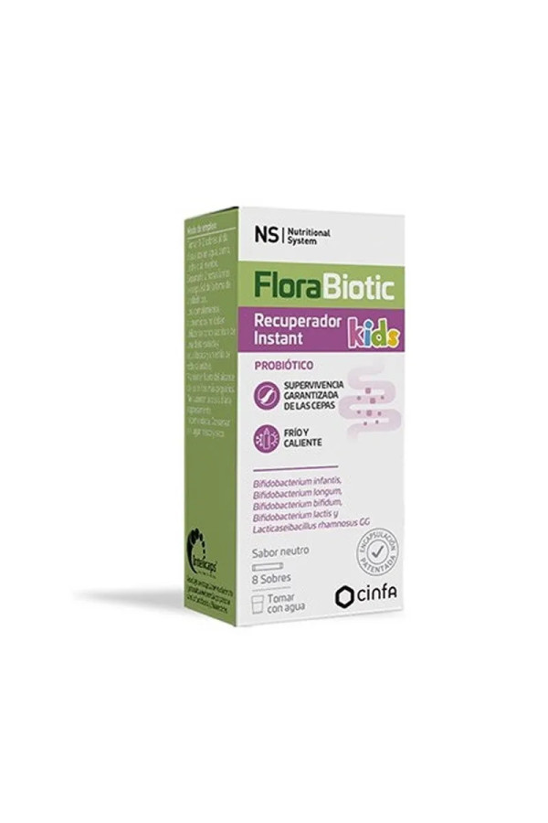 Ns Florabiotique Récupération Instantanée Kids 8 Sachets
