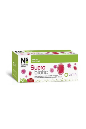 Ns Florabiotique Sueropro+ 6 Sachets Fraise