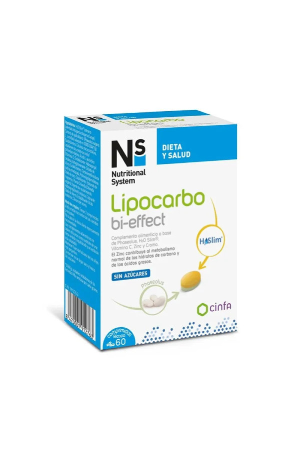 Ns Lipocarbo Bi-Effet 60 Comprimés