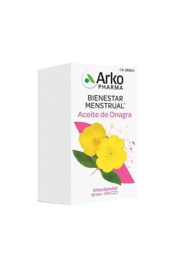 Arkogélules Huile D'Onagre 200 Capsules