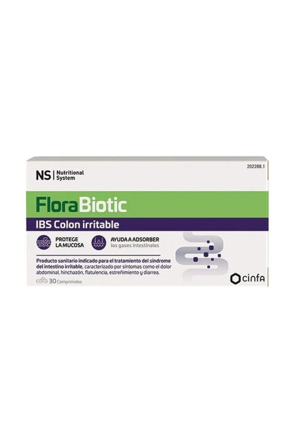 Ns Florabiotique Ibis Colon Irritable 30 Comprimés
