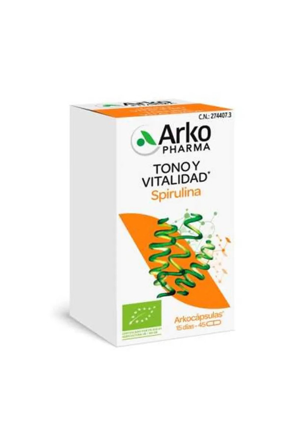 Arkocaps Spiruline Bio 45 Gélules