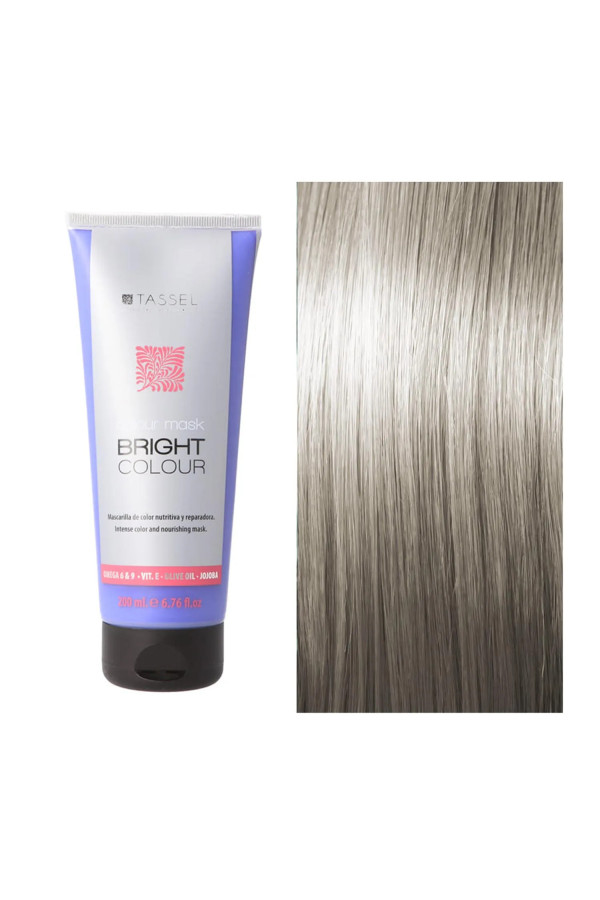 Eurostil Bright Colour Mascarilla Capilar Color Rubio Hielo 1un