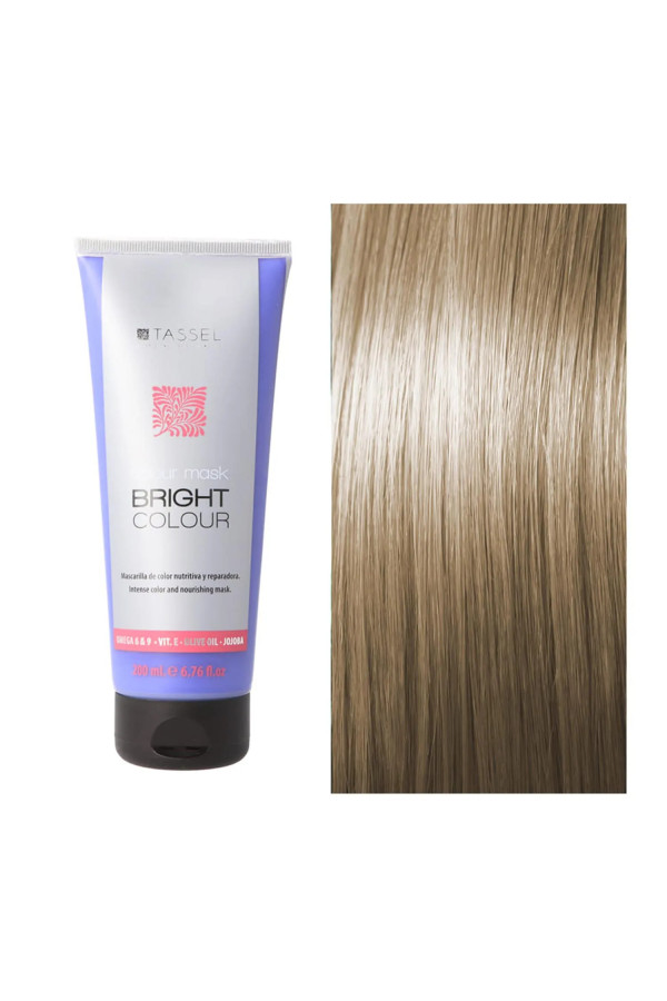 Eurostil Bright Colour Mascarilla Capilar Color Rubio Perla 1un